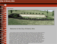 Tablet Screenshot of cityofgirard.com